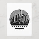 Search for shanghai skyline postcards Chinese