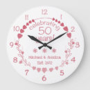 Search for 50th anniversary clocks Celebration