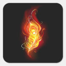 Search for phoenix bird stickers Flames