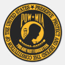 Search for pow mia stickers Military