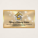 Search for house shaped business cards Maid