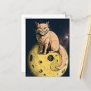 Search for moon cat postcards Cute