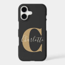 Search for gold letter iphone cases Minimalist