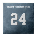 Search for house number tiles Blue