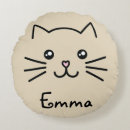 Search for cat face cushions Whimsical