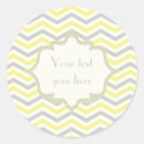 Search for yellow and grey chevron stickers Zig zag