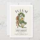 Search for tulum mexico invitations Bride