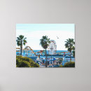 Search for santa canvas prints Santa monica pier