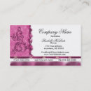 Search for embroidered business cards Elegant