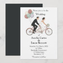 Search for tandem bicycle wedding invitations Cute