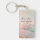 Search for destination beach wedding key rings Tropical