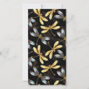 Search for butterfly pattern invitations Black