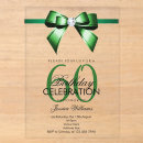 Search for emerald 60th birthday invitations For her
