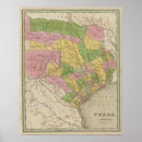 Search for texas counties map posters County