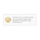 Search for sea shell return address labels Simple