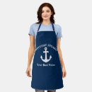 Search for navy anchor aprons Beach house