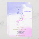 Search for gold gender reveal invitations Parents to be