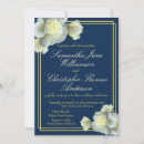 Search for navy blue gold white invitations Classic