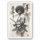 Search for samurai stickers Retro