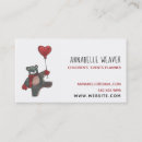 Search for teddy bear business cards Joy