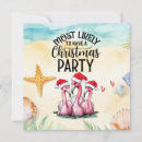 Search for flamingo christmas invitations Funny