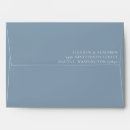 Search for dusty blue envelopes Minimalist