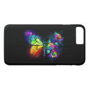 Search for rainbow butterflies iphone cases Multicolor