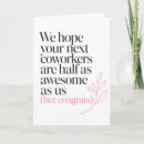 Search for funny farewell cards New job