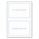 Search for classic wedding place cards Blue
