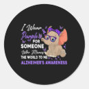 Search for purple elephant stickers Awareness