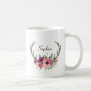 Search for floral antlers mugs Boho