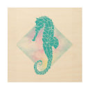 Search for seahorse art teal