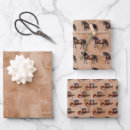 Search for vintage cowboy wrapping paper Horses