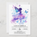 Search for enchanted fairy invitations Watercolor