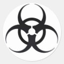 Search for biohazard sign stickers Black
