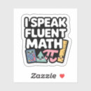 Search for mathematics lover stickers Math humour