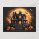 Search for full moon halloween cards Haunted