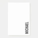 Search for name post it notes Black