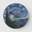 Search for van gogh clocks Blue