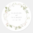 Search for blush floral wedding stickers Greenery