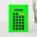 Search for calculator cards Numbers