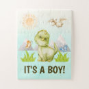 Search for dinosaur gender reveal Baby shower