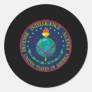 Search for intelligence stickers Military