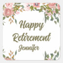 Search for happy retirement stickers Retired