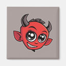 Search for cute devil magnets Halloween