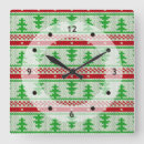 Search for knitting clocks Xmas