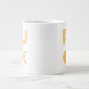 Search for orange mugs Text
