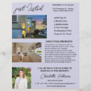 Search for real estate agent flyers Just listed