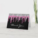 Search for quinceañera thank you cards Girly
