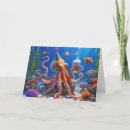 Search for octopus birthday cards Underwater